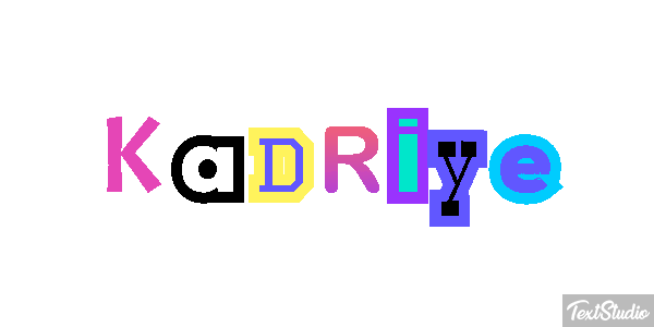 Kadriye Text effect