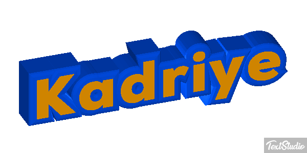 Kadriye Text effect