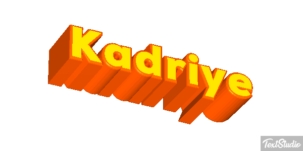 Kadriye Text effect