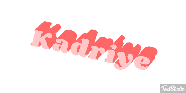 Kadriye Text effect
