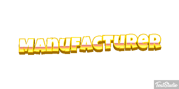 Manufacturer Effet de texte