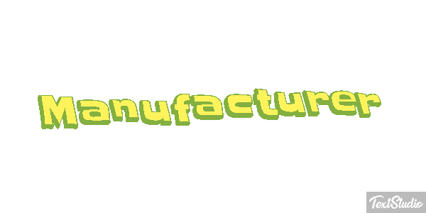 Manufacturer Effet de texte