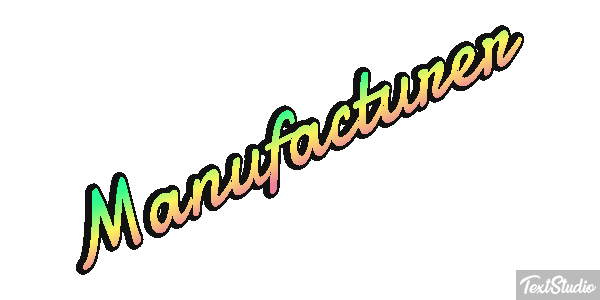 Manufacturer Effet de texte