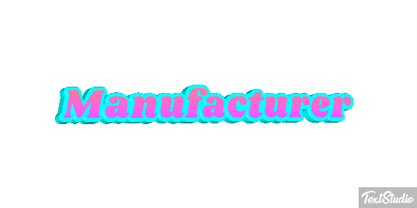 Manufacturer Effet de texte