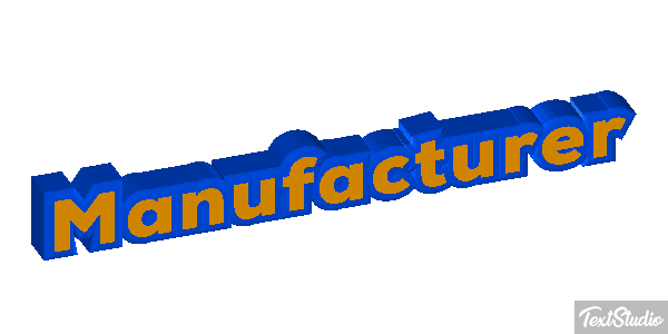 Manufacturer Effet de texte