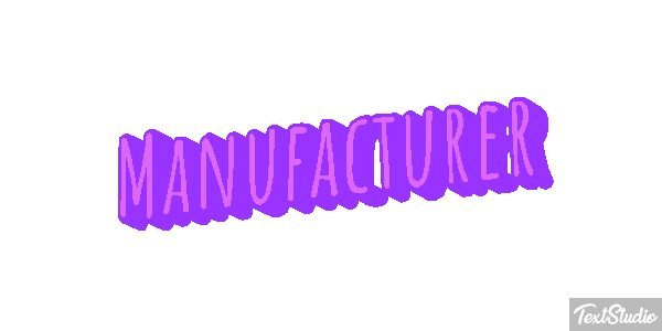 Manufacturer Effet de texte