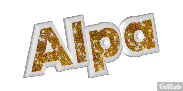 Alpa Text effect