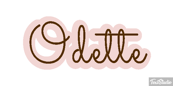 Odette Text effect