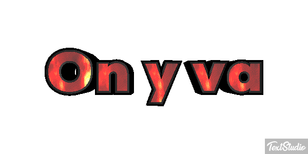 On y va Effet de texte