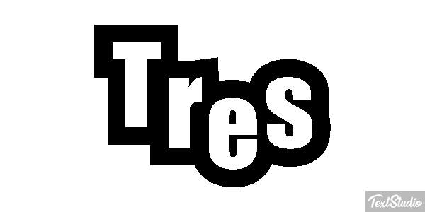 Três Effet de texte