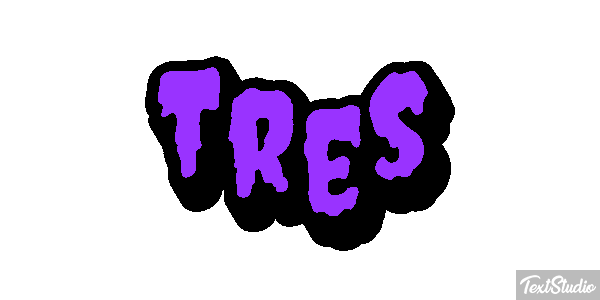 Três Effet de texte