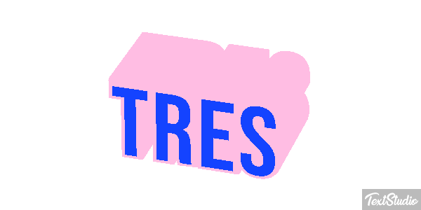 Três Effet de texte