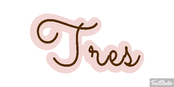 Três Effet de texte