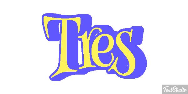 Três Effet de texte