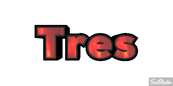 Três Effet de texte