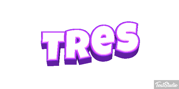 Três Effet de texte
