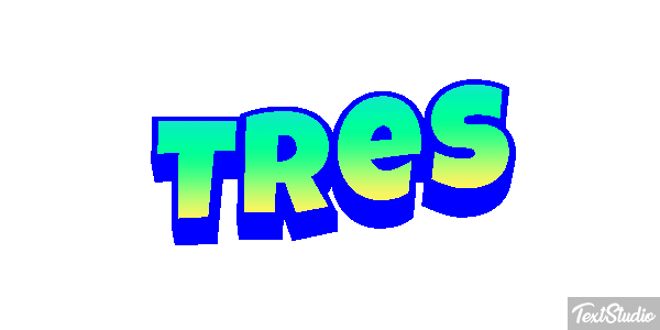 Três Effet de texte