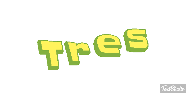 Três Effet de texte