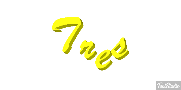 Três Effet de texte