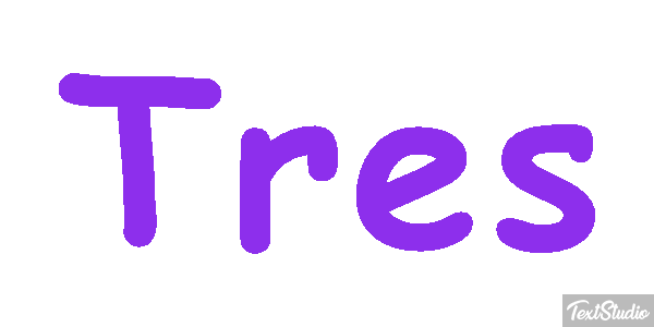 Três Effet de texte
