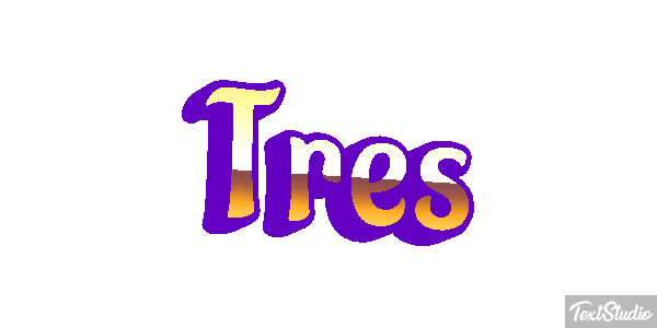 Três Effet de texte