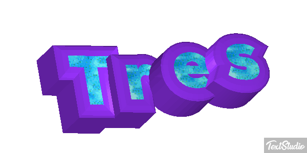 Três Effet de texte