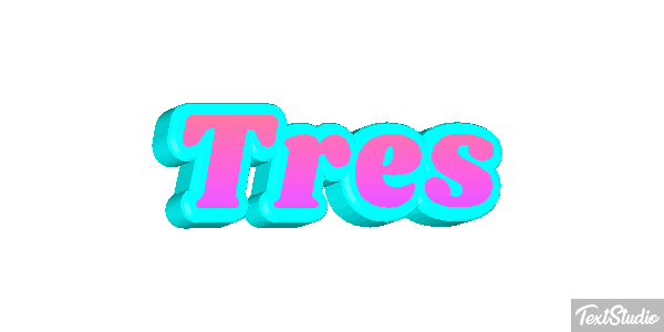 Três Effet de texte