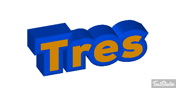 Três Effet de texte