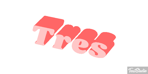 Três Effet de texte