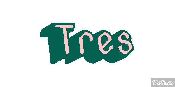 Três Effet de texte