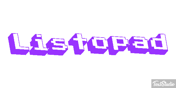 Listopad Text effect