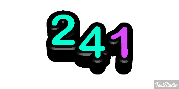 241 Efekt tekstowy