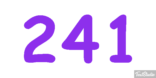 241 Efekt tekstowy