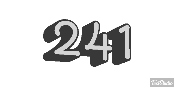 241 Efekt tekstowy