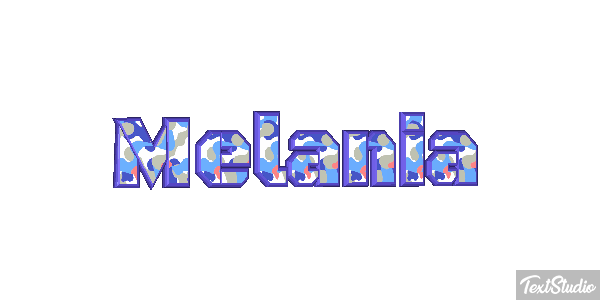 Melania Effetto testo