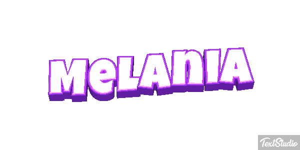 Melania Effetto testo