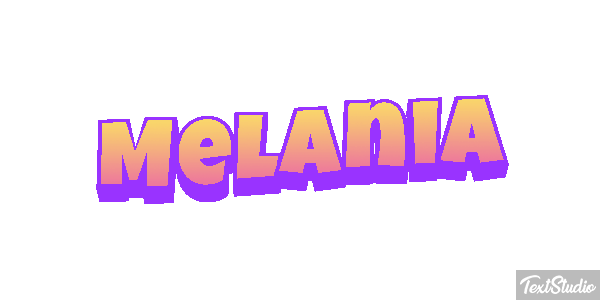 Melania Effetto testo