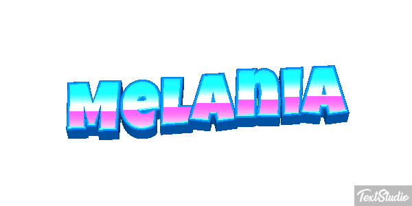Melania Effetto testo