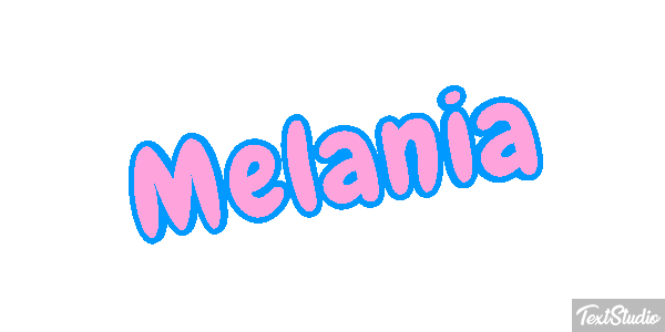 Melania Effetto testo