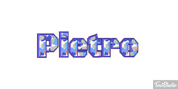 Pietro Efecto de texto