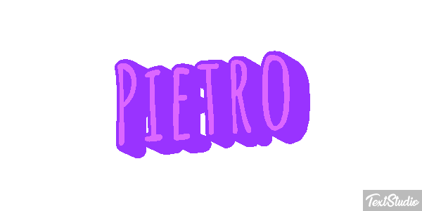 Pietro Efecto de texto