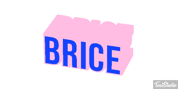 Brice Text effect