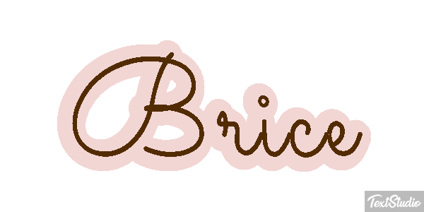 Brice Text effect