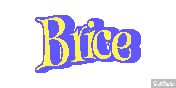 Brice Text effect