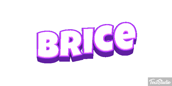 Brice Text effect