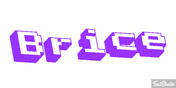 Brice Text effect