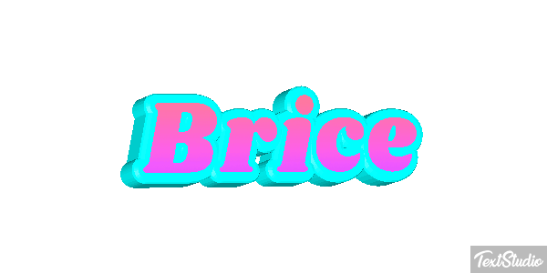 Brice Text effect