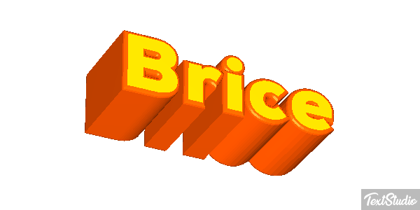 Brice Text effect