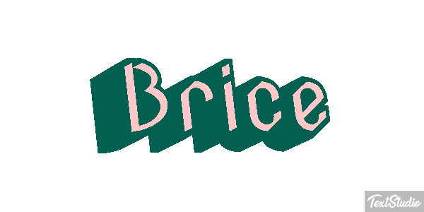 Brice Text effect