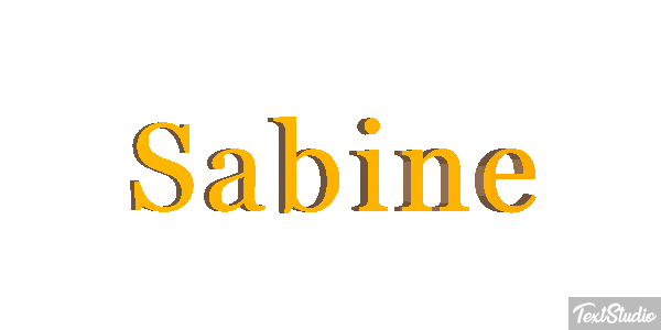 Sabine Effetto testo
